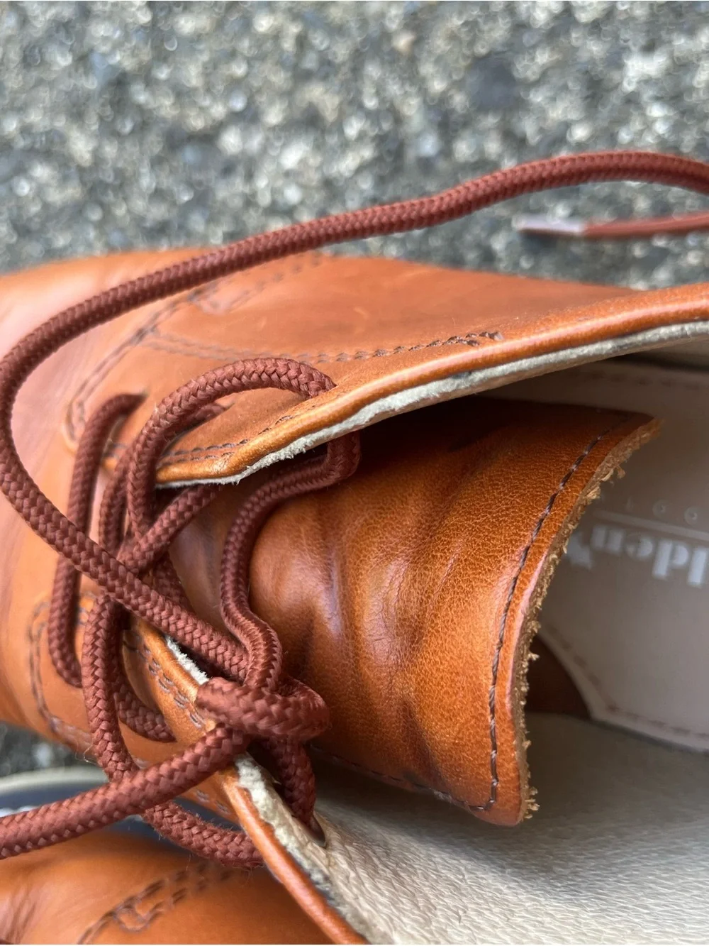 Golden Fox chestnut leather